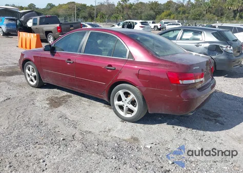 2007 Hyundai Sonata Limited/Se V6 z USA, uszkodzony, nr VIN 5NPEU46F97H212437